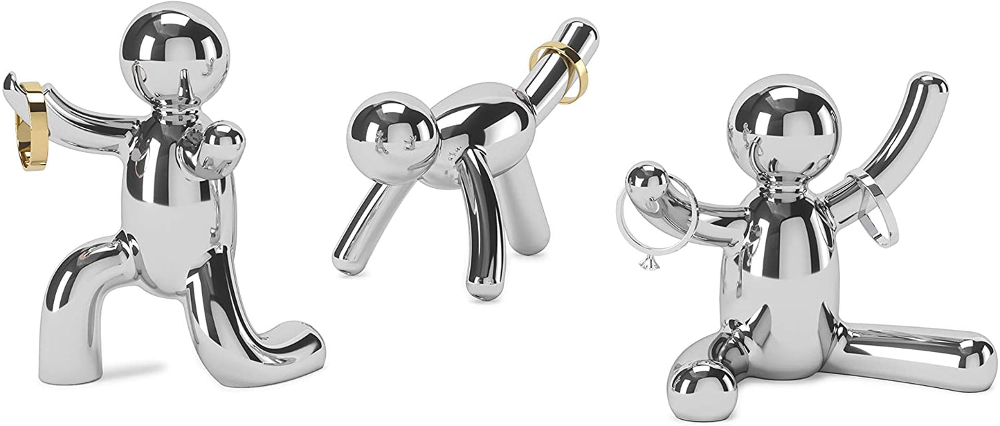 Umbra Buddy Ring Holder Set Chrome